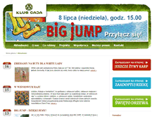 Tablet Screenshot of klubgaja.pl